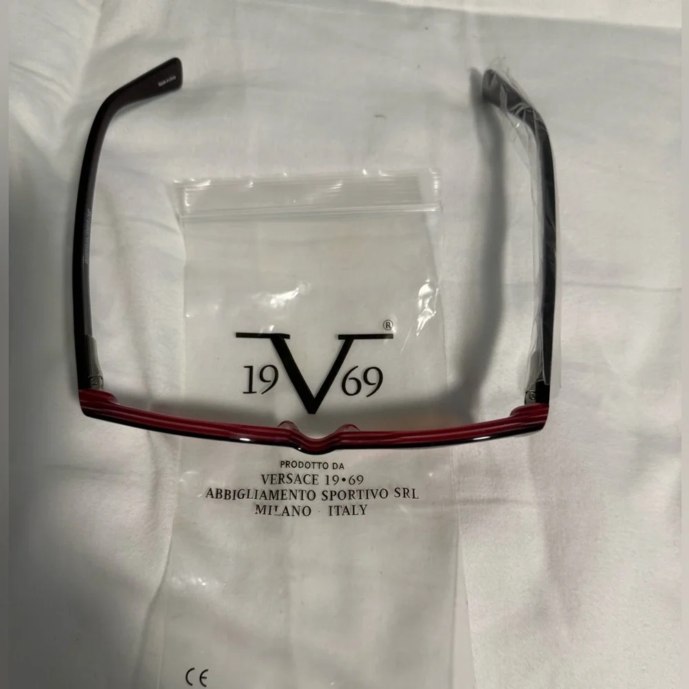 Sunglasses Versace 19V69 Glasses (52 15 145) Abbigliamento Sport Black and Pink. - Picture 4 of 6